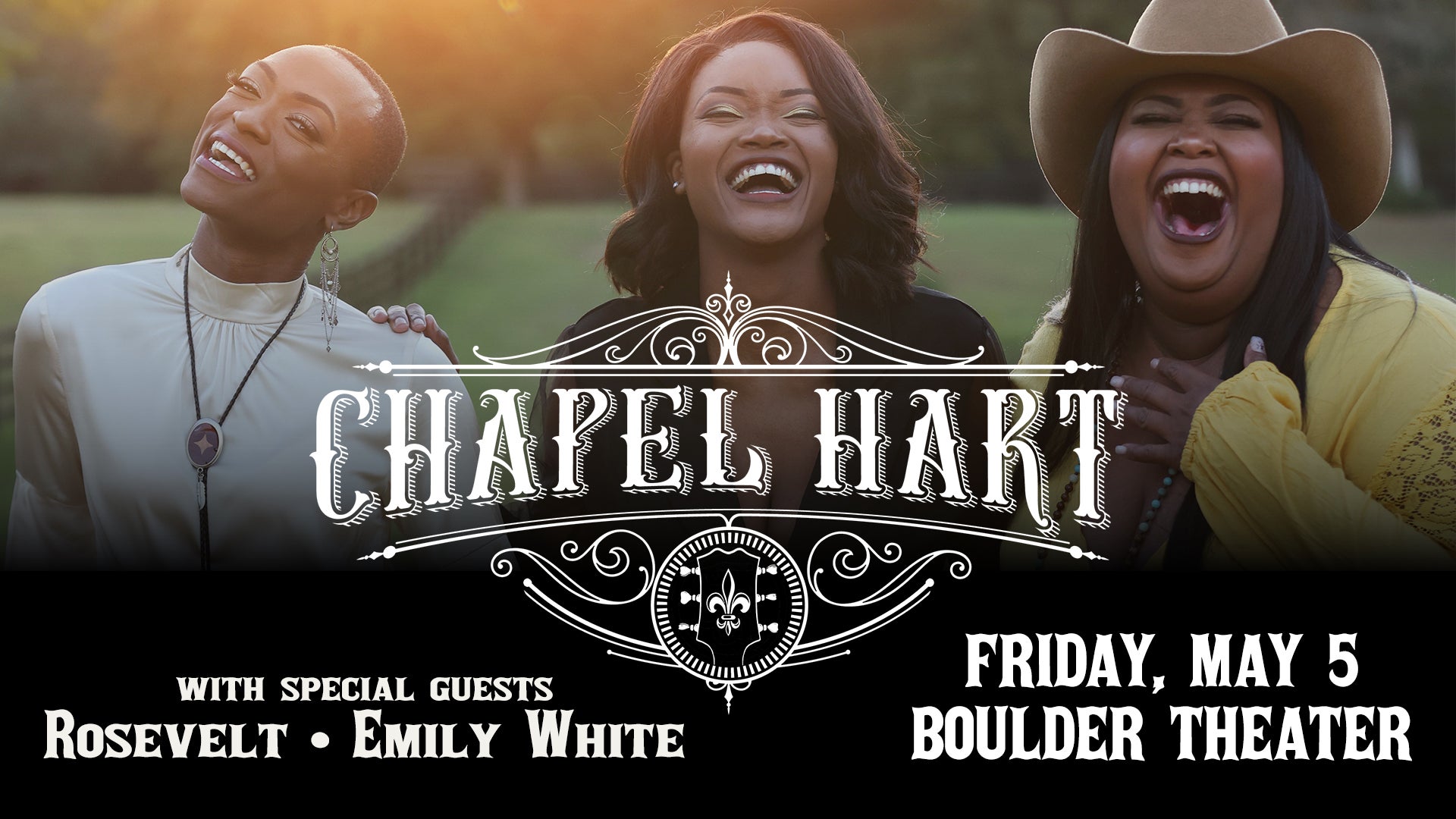 Chapel Hart with special guest Rosevelt, Emily White Z2 Entertainment