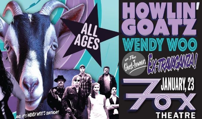 More Info for Howlin' Goatz + Wendy Woo with The Ghost-Towners