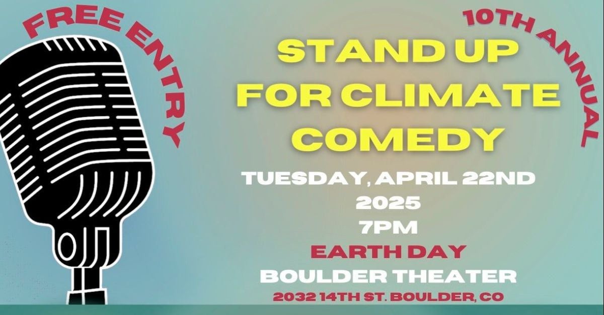 10th Annual Stand Up for Climate Comedy feat. Chuck Nice & Nat Towsen