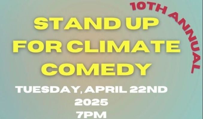 More Info for 10th Annual Stand Up for Climate Comedy feat. Chuck Nice & Nat Towsen