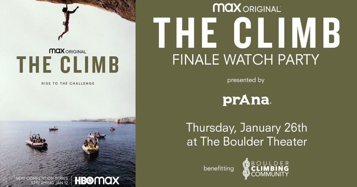 THE CLIMB Watch Party With Special Guests Chris Sharma And Meagan ...