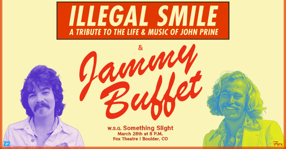 Illegal Smile (A tribute to the Life and Music of John Prine) + Jammy Buffet with Special Guest Something Slight